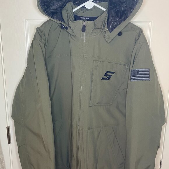 SNAP-ON TOOLS INSULATED HOODED ZIP UP WINTER JACKET XL - Picture 2 of 10